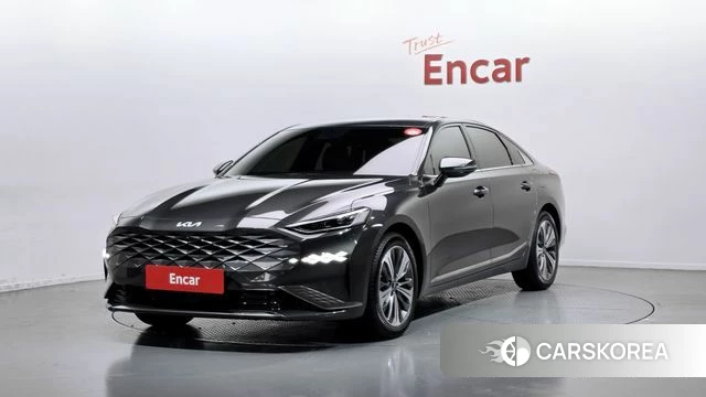 Kia K8 Hybrid 2021 Серый из Кореи