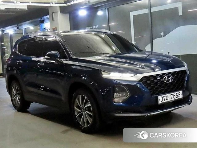 Hyundai Santa Fe TM 2019 Синий из Кореи