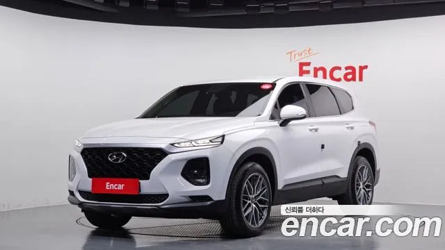 Hyundai Santa Fe TM 2018 Белый из Кореи