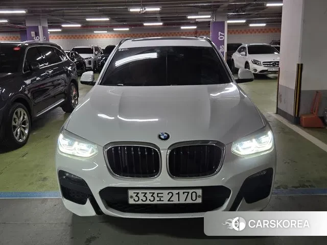 BMW X3 (G01) 2020 Белый из Кореи