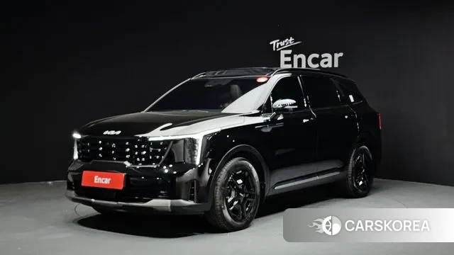 Kia The New Sorento 4th Generation 2023 Черный из Кореи