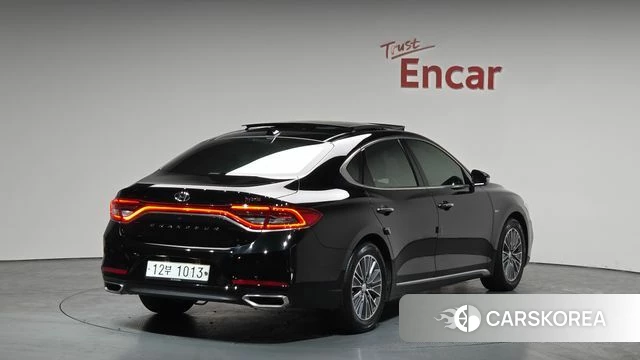 Hyundai Grandeur IG Hybrid 2019 Черный из Кореи