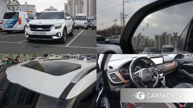 Kia Seltos 2019 Белый из Кореи