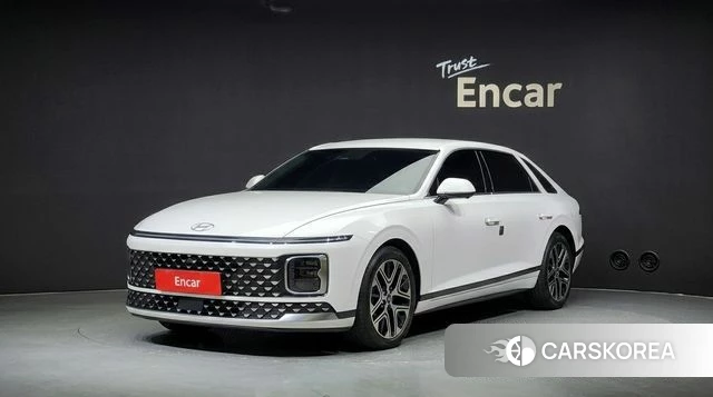 Hyundai Grandeur Hybrid (GN7) 2024 Белый из Кореи