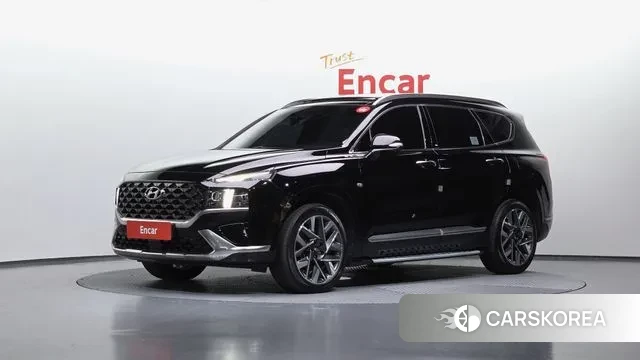 Hyundai The New Santa Fe 2022 Черный из Кореи