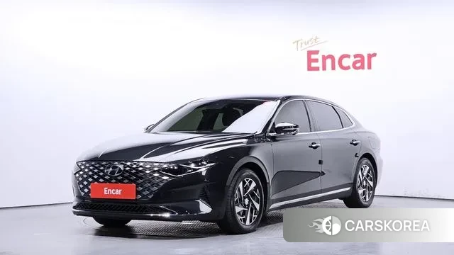 Hyundai The New Grandeur IG Hybrid 2021 Черный из Кореи
