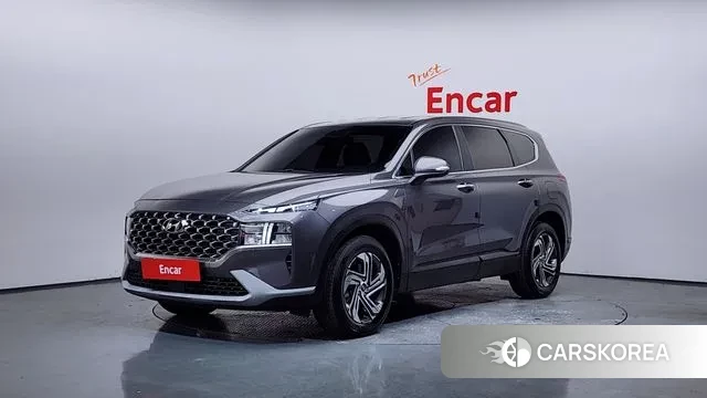 Hyundai The New Santa Fe 2021 Серый из Кореи