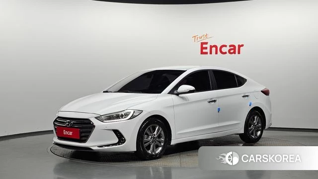 Hyundai Avante AD 2018 Белый из Кореи