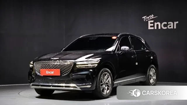 Genesis GV70 2022 Черный из Кореи