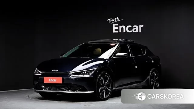 Kia EV6 2022 Синий из Кореи