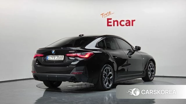 BMW 4 Series (G22) 2024 Черный из Кореи