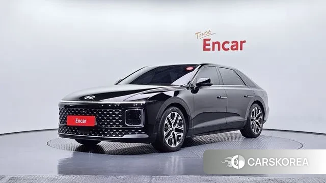 Hyundai Grandeur Hybrid (GN7) 2024 Черный из Кореи