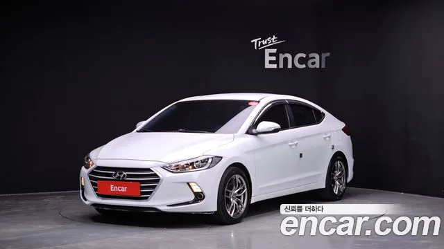 Hyundai Avante AD 2018 Белый из Кореи