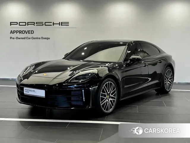 Porsche Panamera (972) 2024 Черный из Кореи