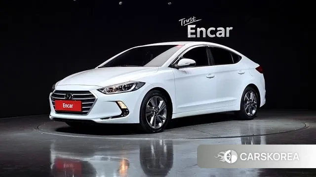 Hyundai Avante AD 2018 Белый из Кореи