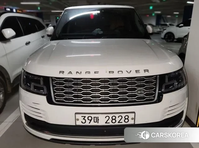 Land Rover Range Rover 4th Generation 2018 Белый из Кореи