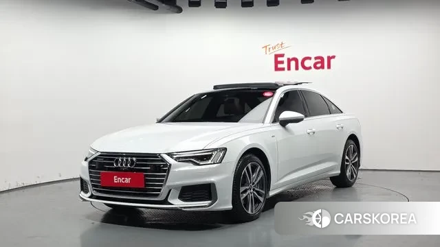 Audi A6 (C8) 2021 Белый из Кореи