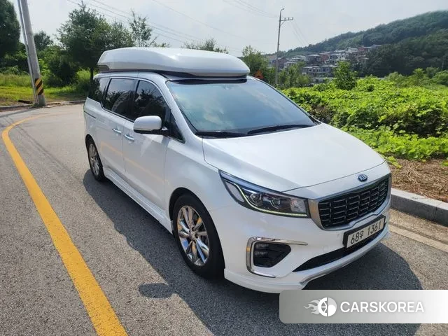 Kia The New Carnival 2019 Белый из Кореи