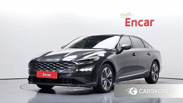 Kia K8 Hybrid 2022 Черный из Кореи