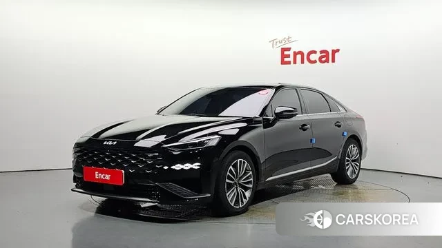 Kia K8 2021 Черный из Кореи