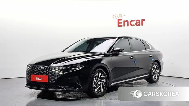 Hyundai The New Grandeur IG Hybrid 2022 Черный из Кореи