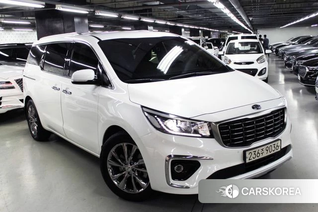 Kia The New Carnival 2020 Белый из Кореи