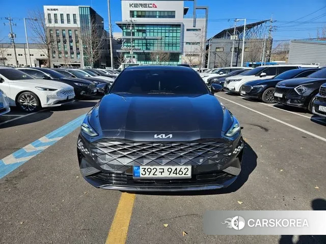 Kia K8 Hybrid 2021 Серый из Кореи