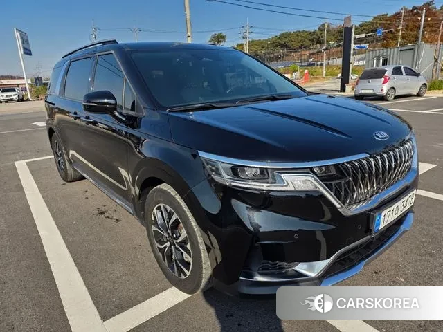 Kia Carnival 4th generation 2020 Черный из Кореи