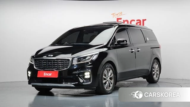 Kia The New Carnival 2018 Черный из Кореи