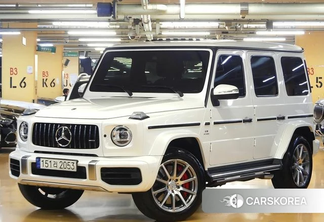 Mercedes-Benz G-Class W463b 2021 Белый из Кореи
