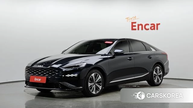 Kia K8 Hybrid 2023 Синий из Кореи