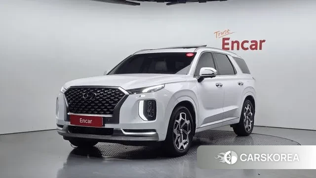 Hyundai Palisade 2022 Белый из Кореи