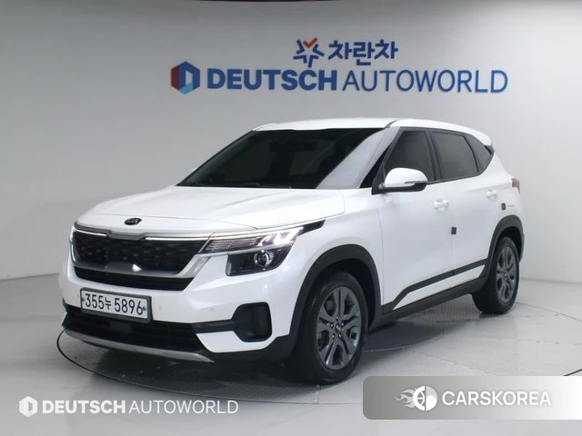 Kia Seltos 2020 Белый из Кореи