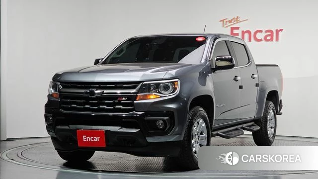 Chevrolet (GM Daewoo) Real New Colorado 2020 Серый из Кореи