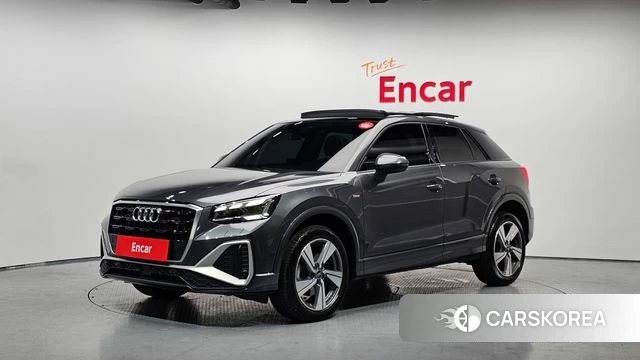 Audi Q2 2023 Серый из Кореи
