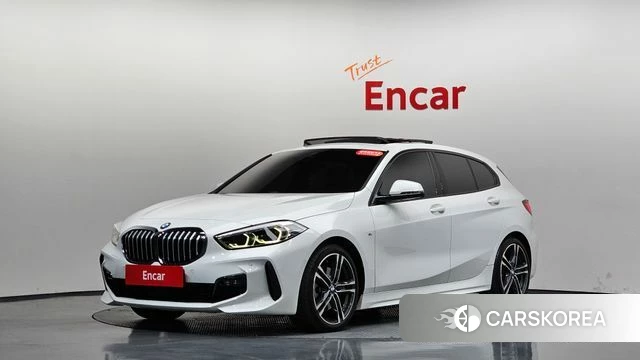 BMW 1 Series (F40) 2021 Белый из Кореи