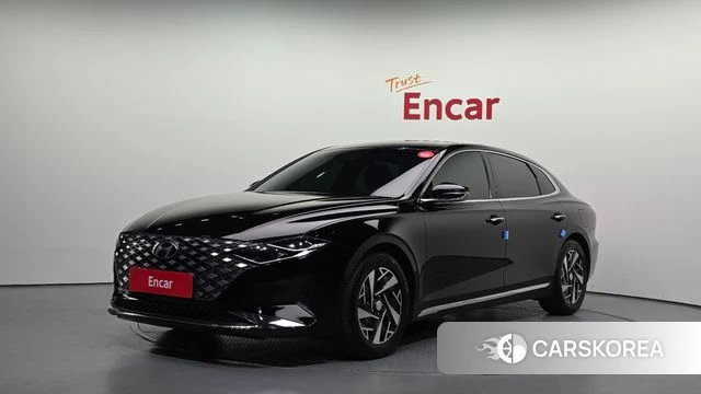 Hyundai The New Grandeur IG Hybrid 2020 Черный из Кореи