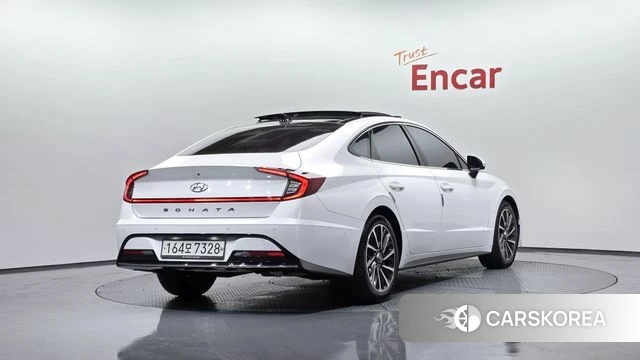 Hyundai Sonata (DN8) 2020 Белый из Кореи