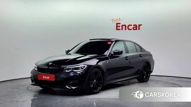 BMW 3 Series (G20) 2021 Черный из Кореи