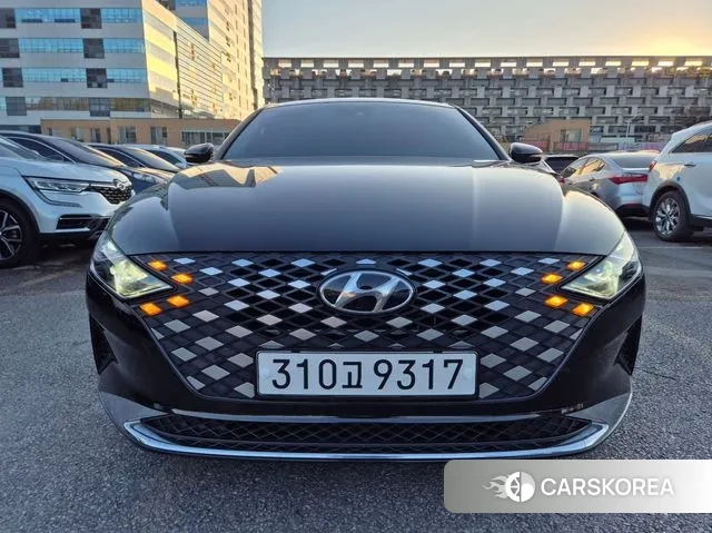Hyundai The New Grandeur IG 2021 Черный из Кореи