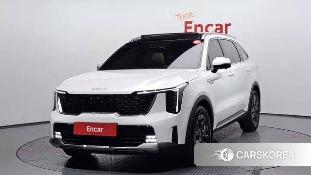 Kia The New Sorento 4th Generation 2023 Белый из Кореи