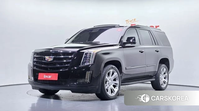 Cadillac Escalade 2018 Черный из Кореи
