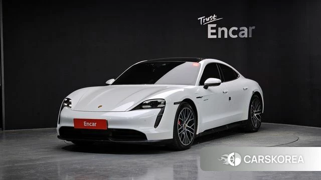 Porsche Taycan 2021 Белый из Кореи