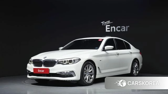 BMW 5 Series (G30) 2018 Белый из Кореи