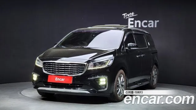 Kia The New Carnival 2018 Черный из Кореи