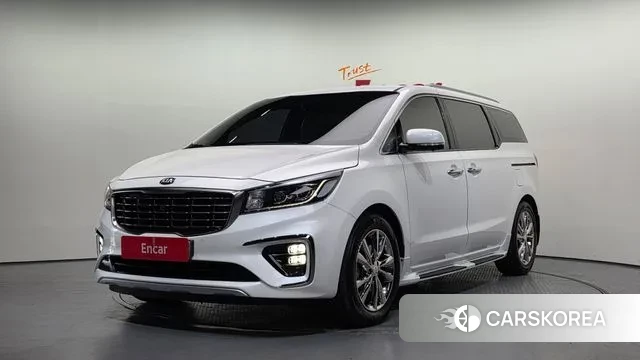 Kia The New Carnival 2018 Белый из Кореи