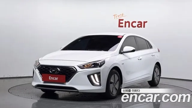 Hyundai The New Ionic Hybrid 2019 Белый из Кореи