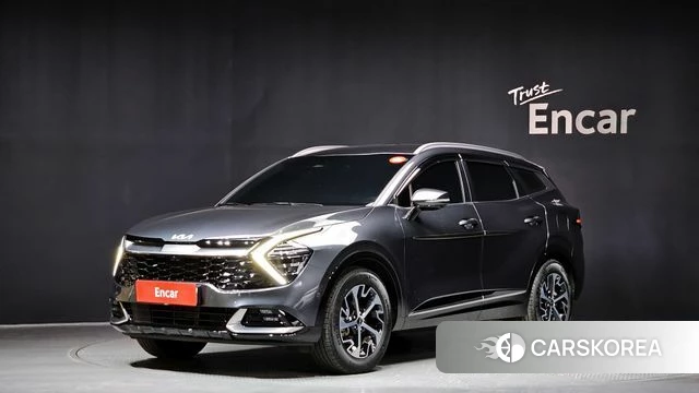 Kia Sportage 5th Generation Hybrid 2023 Серый из Кореи