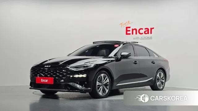 Kia K8 Hybrid 2022 Черный из Кореи