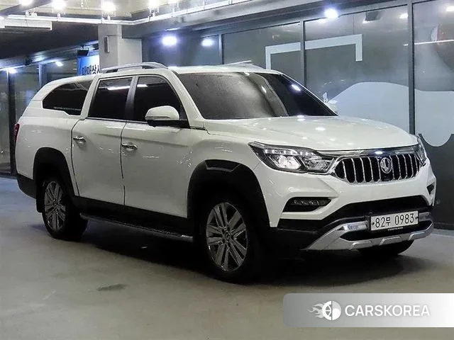 Ssangyong Rexton Sports Cannes 2020 Белый из Кореи